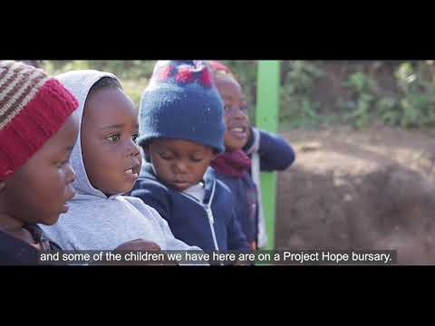 Muna's wooden hut Thrift Shop Mandela Day fundraiser - Project Hope SA