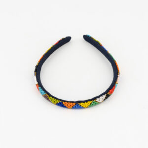 Multicoloured Beaded Headband